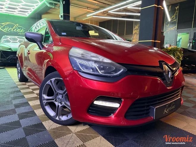 Renault Clio IV 1.5 DCI 90 cv GT LINE I Camera/radar  Rouge de 2015