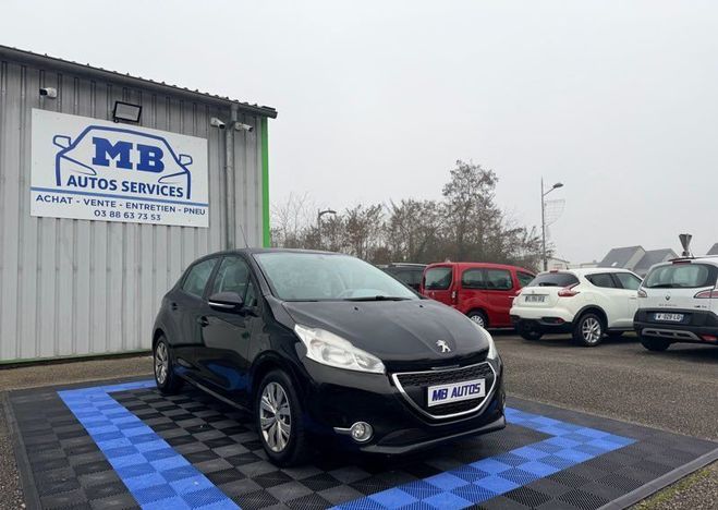 Peugeot 208 1.4 Vti 95cv Clim R�gulateur 5 Portes 2. Noir de 2012