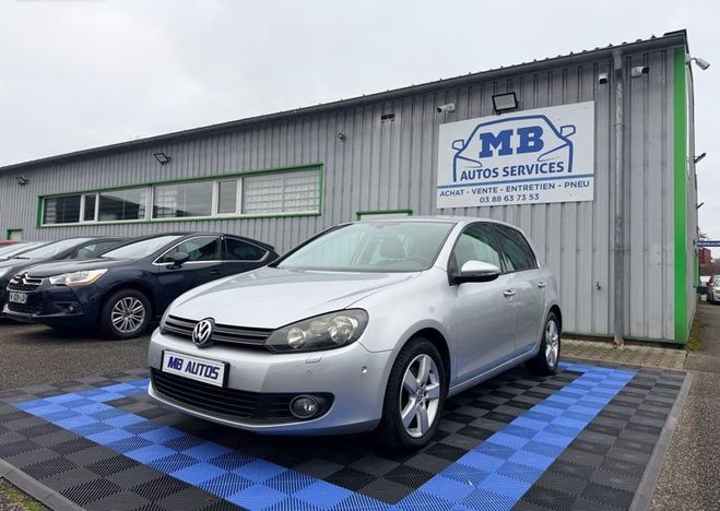 Volkswagen Golf VW 6 VI 1.2 Tsi 105 Team Clim Auto R�gul Gris de 2010