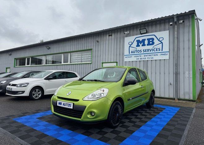 Renault Clio 3 1.2 75cv 124185km Garantie 12 Mois Vert de 2009