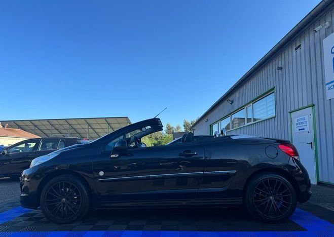 Peugeot 207 CC Cabriolet 1.6 120 Rolland Garros Cuir Noir de 2010