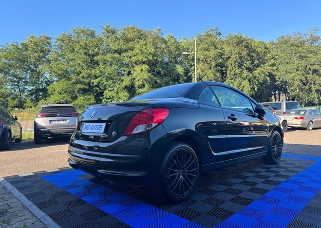 Peugeot 207 CC Cabriolet 1.6 120 Rolland Garros Cuir Noir de 2010