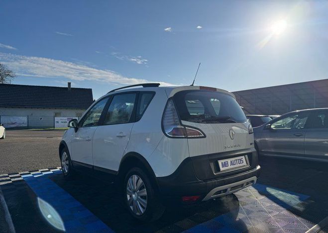 Renault Scenic 3 1.2 TCE 115 XMod GPS Clim R�gulateur B Blanc de 2014