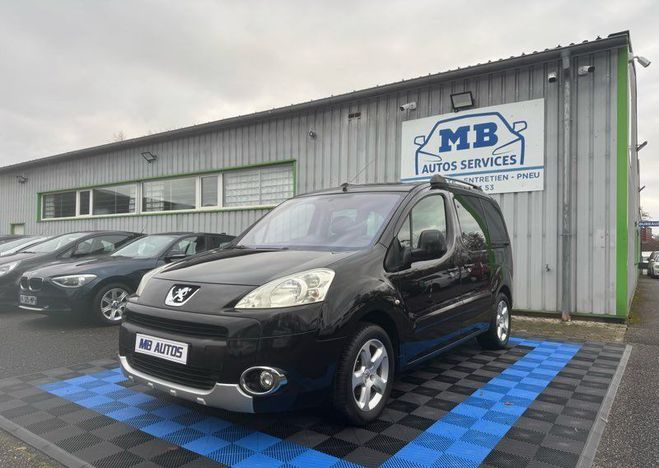 Peugeot Partner Tepee 1.6 16v 90cv GPS Clim Garantie 12  Noir de 2009