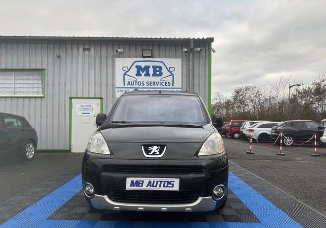 Peugeot Partner Tepee 1.6 16v 90cv GPS Clim Garantie 12  Noir de 2009