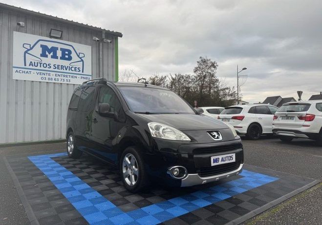 Peugeot Partner Tepee 1.6 16v 90cv GPS Clim Garantie 12  Noir de 2009