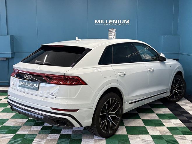 Audi Q8 50 TDI 286CH S LINE QUATTRO TIPTRONIC 8 Blanc de 2019