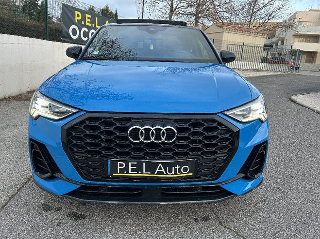 Audi Q3 Sportback 35 TFSI 150 ch S tronic 7 S li Bleu de 2020