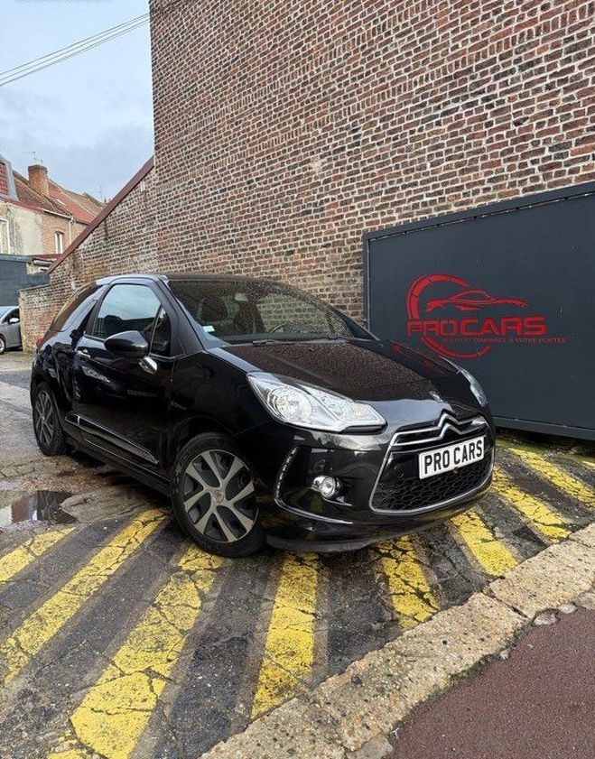 Citroen DS3 1,6 E-HDI 90Ch Noir de 2012
