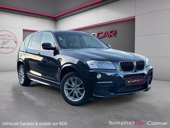  Voir d&eacute;tails -BMW X3 F25 xDrive20d 184ch Sport Design Steptro &agrave; Houssen (68)