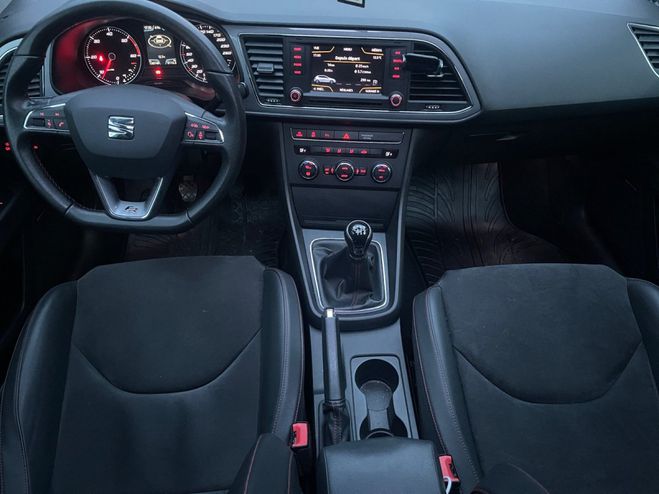 Seat Leon ST 2.0 TDI 184 Start/Stop FR ( Toit ouvr Blanc de 2014