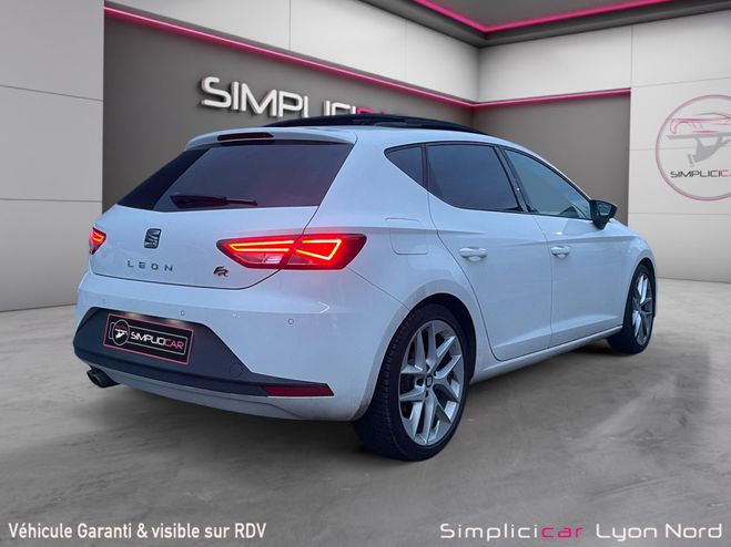 Seat Leon ST 2.0 TDI 184 Start/Stop FR ( Toit ouvr Blanc de 2014