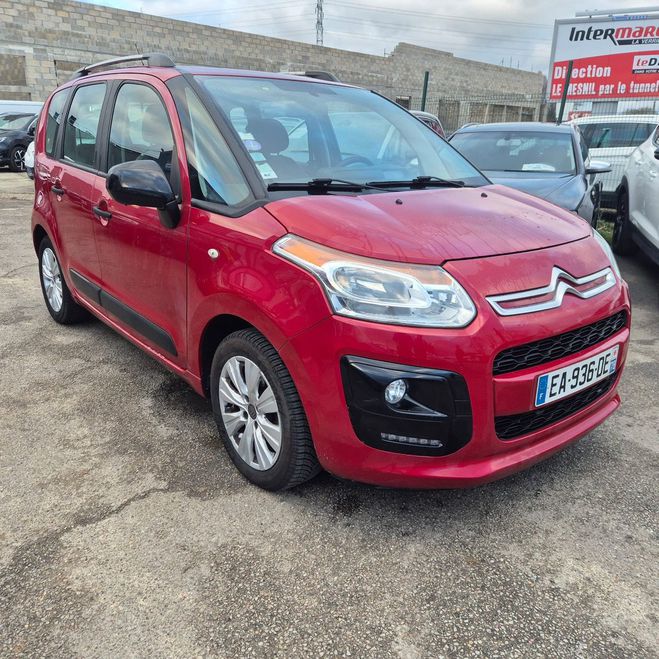 Citroen C3 Picasso (2) 1.4 VTI 95 MILLENIUM GPS FIABLE 2 Rouge de 2016