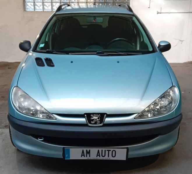Peugeot 206 SW 1,4i Bleu de 2004
