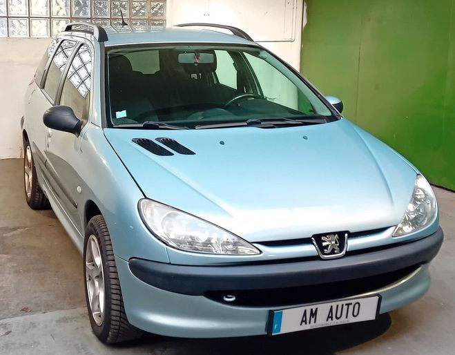 Peugeot 206 SW 1,4i Bleu de 2004
