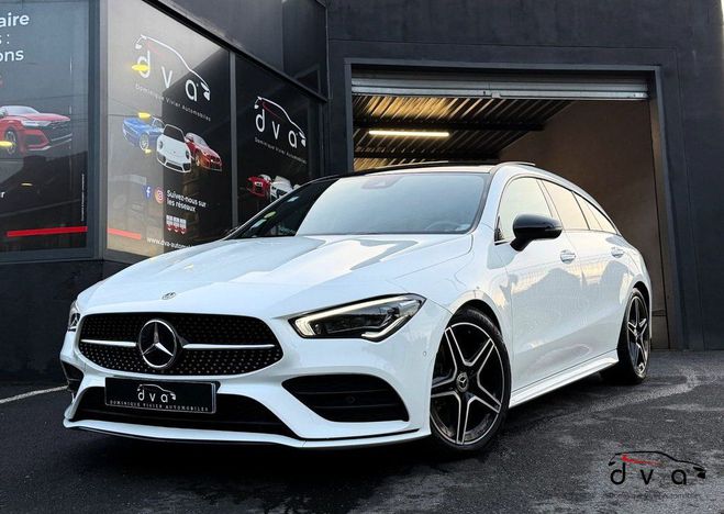 Mercedes Classe CLA ng Brake 220d 190 ch AMG Line Blanc de 2021