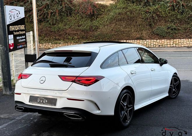 Mercedes Classe CLA ng Brake 220d 190 ch AMG Line Blanc de 2021