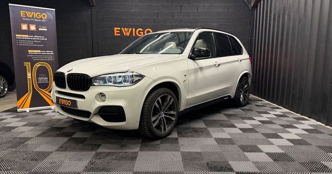 BMW X5 f15 m50d 381 ch m performance toit ouvra Blanc de 2014