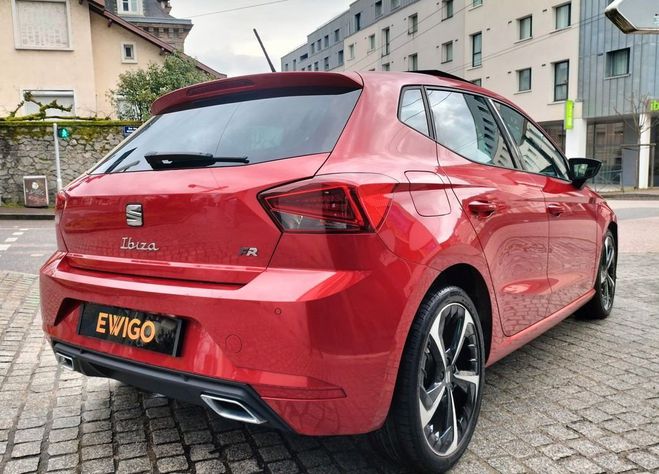 Seat Ibiza 1.5 tsi 150 fr dsg bva toit pano android Rouge de 2022