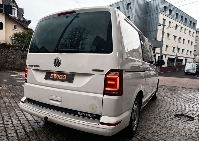 Volkswagen Transporter vu t6 204 ch bva 4 motion cab appro 6 pl Blanc de 2019