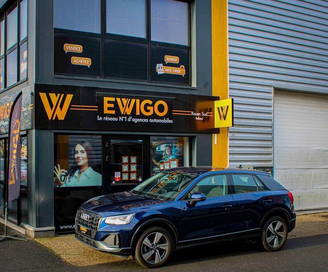 Audi Q2 1.5 35 tfsi 150 ch design Bleu de 2021