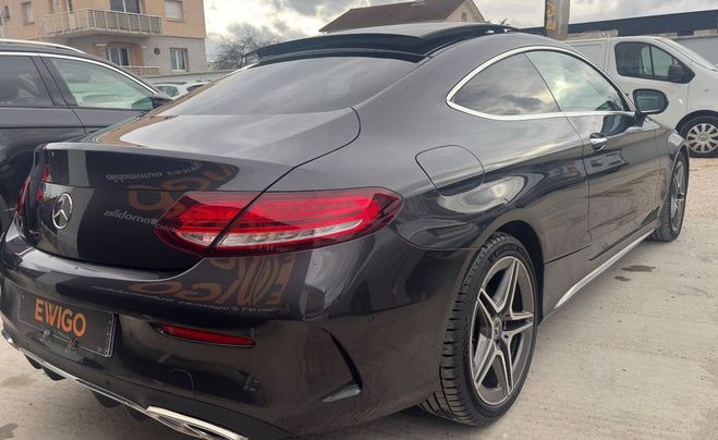 Mercedes Classe C Coupe Sport 220 amg line etat neuf full  Noir de 2018