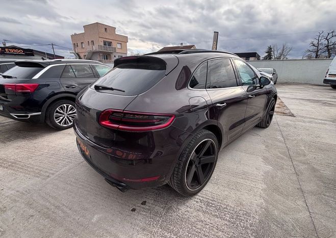 Porsche Macan s 3.6i v6 400 ch turbo pdk chrono camera Marron de 2014