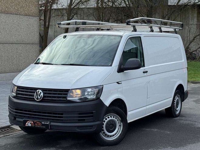 Cliquer pour voir la photo suivante Volkswagen Transporter 2.0 TDi 2017 128Km Airco Boite DSG Ct ok Blanc Métallisé de