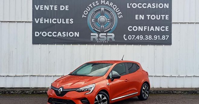 Cliquer pour voir la photo suivante Renault Clio V TCe 90 X-Tronic 21N Limited Orange de 2021