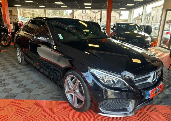 Mercedes Classe C 220 AMG LINE 9G-TRONIC 2.1 CDI 170 cv Ga Noir de 2018