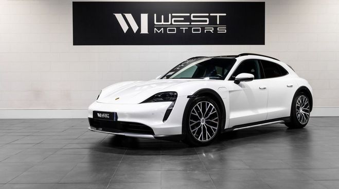 Porsche Taycan 4 Cross Turismo 476 Jantes Turbo S Toit  Blanc de 2021