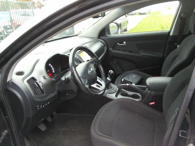 Kia Sportage 1.7 CRDi VGT 16V DPF 4x2 115 cv - TURBO  Noir de 2013