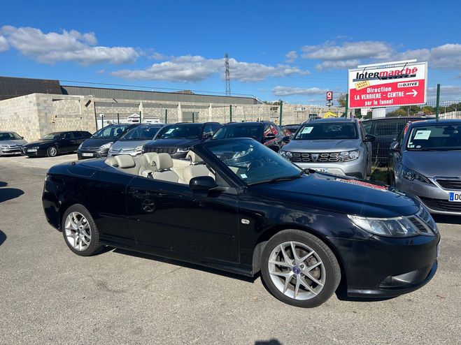Saab 9 3 1.9 TID 150 VEKTOR CABRIO BOITE AUTO BVA Noir de 2010