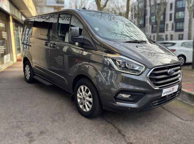 Ford Custom CABINE APPROFONDIE 2.0 ECOBLUE 170 LIMIT Gris de 2019