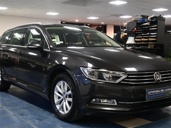Volkswagen Passat SW 1.6 TDI 120 BMT DSG7 Confortline Gris de 2018