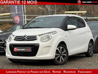  Voir d&eacute;tails -Citroen C1 1.0 VTi 72ch Feel - Moteur � Chaine &agrave; Nice (06)