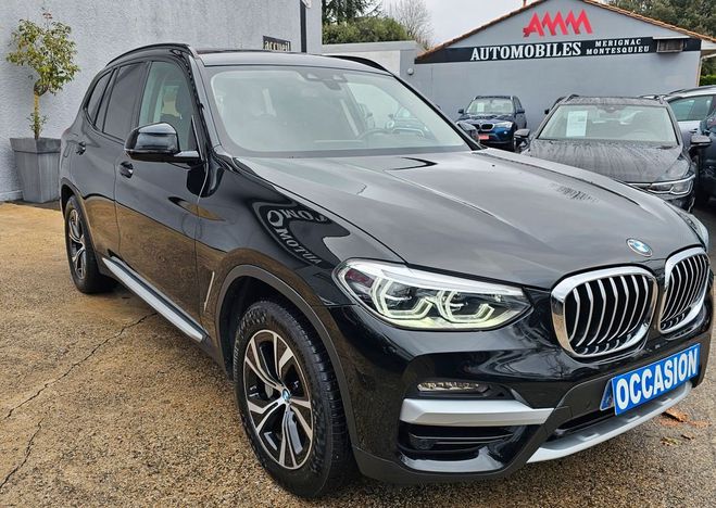 BMW X3 Superbe xdrive 292cv x line 1ere main 58 Noir de 2020