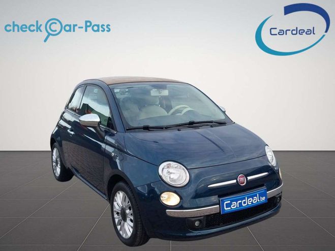 Fiat 500 CABRIO-AIRCO-BLUETOOTH-GARANTIE.12.MOIS- Bleu M�tallis� de 