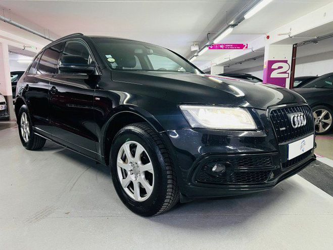 Audi Q5 2.0 TDI 190CH CLEAN DIESEL S LINE QUATTR Noir de 2014