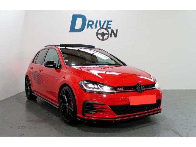 Cliquer pour voir la photo suivante Volkswagen Golf GTI TCR - 2.0 16V TSI - 290 CH - DSG 7 P ROUGE FONCE de 2019