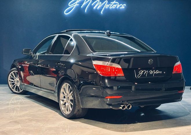 BMW Serie 5 e60 (1) 550ia 4.8 v8 luxe origine france Noir de 2006
