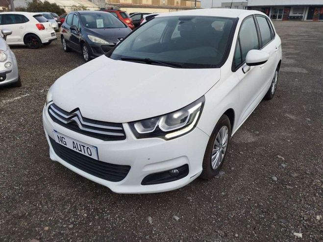 Citroen C4 1.6 bluehdi 100 cv live Blanc de 2015