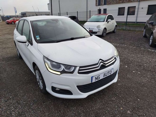 Citroen C4 1.6 bluehdi 100 cv live Blanc de 2015