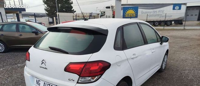 Citroen C4 1.6 bluehdi 100 cv live Blanc de 2015