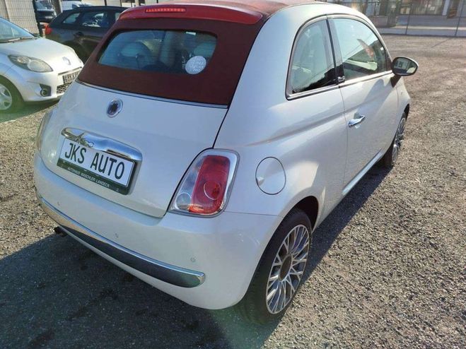 Fiat 500 III CABRIOLET 5001.2 MPi 69 cv Blanc de 2010
