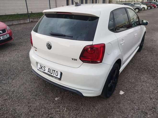 Volkswagen Polo V RLINE 5 portes 1.2 TDI 12V FAP 75 cv Blanc de 2013