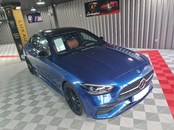 Mercedes Classe C 200 9G-Tronic AMG Line * REPRISE POSSIBL Bleu de 2021