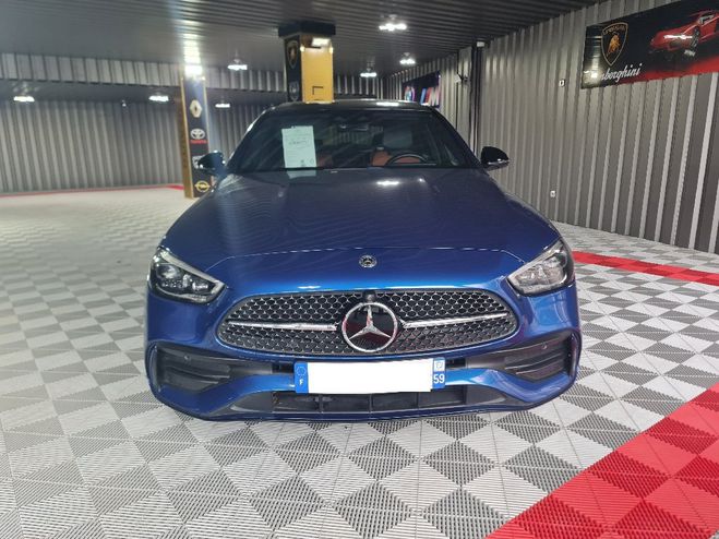 Mercedes Classe C 200 9G-Tronic AMG Line * REPRISE POSSIBL Bleu de 2021