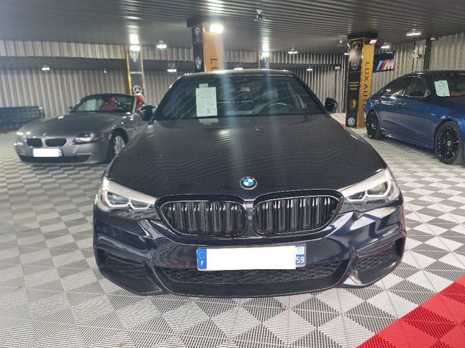 BMW Serie 5 G30 530e iPerformance 252 ch BVA8 M Spor Bleu de 2019