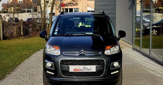 Citroen C3 Picasso PURETECH 110 EXCLUSIVE Gris de 2016